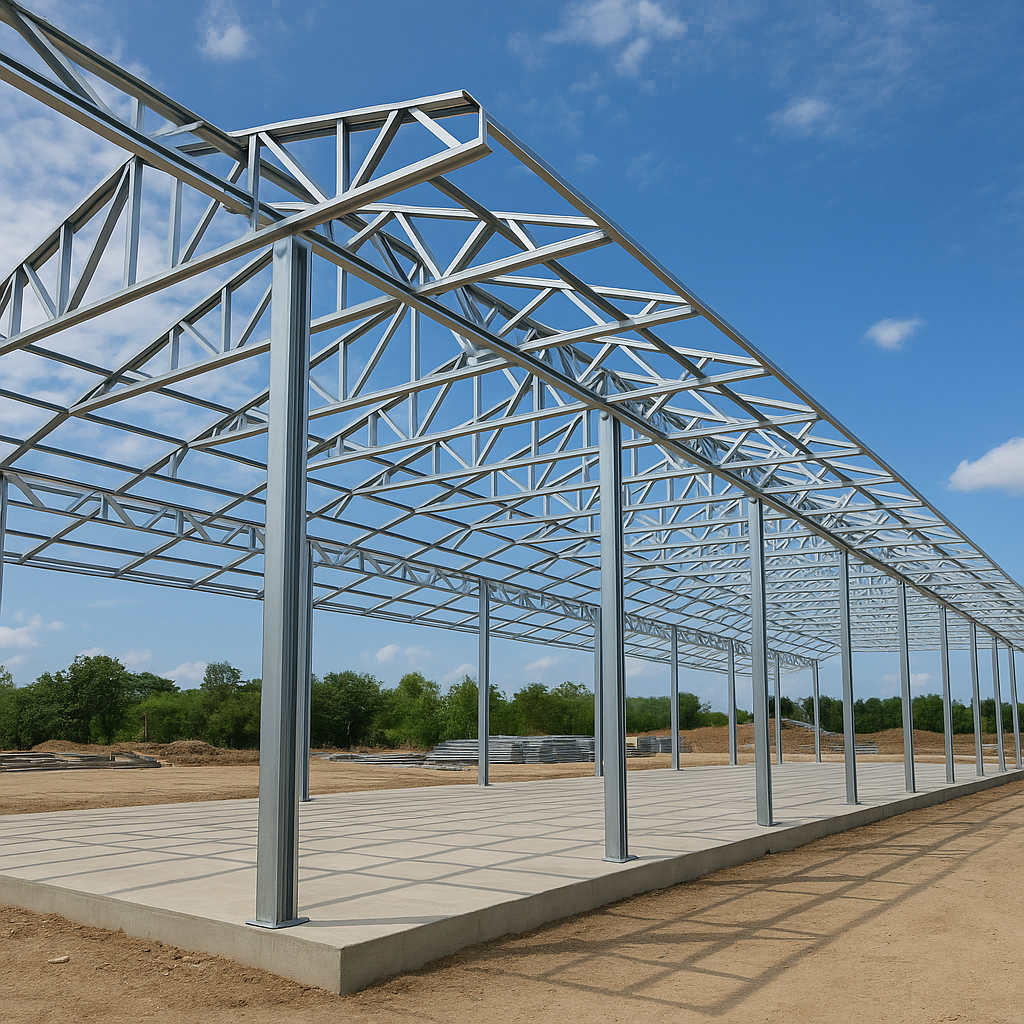 baja ringan, besi murah, konstruksi pabrik